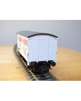 LILIPUT 215 11 Wagon à guérite ancien GÖSSER BIER  ÖBB BO