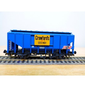 LILIPUT 807 00, wagon trémie pour céréales CRAWFORDS   BRT   BO