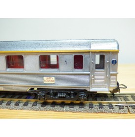HORNBY acHO 737, voiture Inox 1 Cl. A8 myfi   SNCF BO