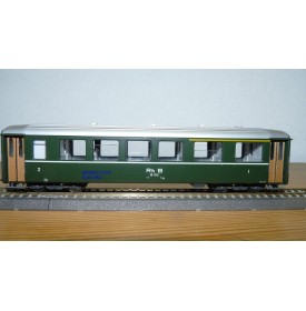BEMO 3256105  voiture courte 1/ 2 Kl. AB 1545 Rhb BO