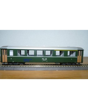 BEMO 3256105  voiture courte 1/ 2 Kl. AB 1545 Rhb BO