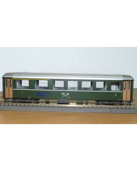 BEMO 3256105  voiture courte 1/ 2 Kl. AB 1545 Rhb BO