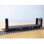 RIVAROSSI  véro  C flat / T, wagon plat pour transport de troncs  ( flat car timber ) Illinois Central  neuf  BO