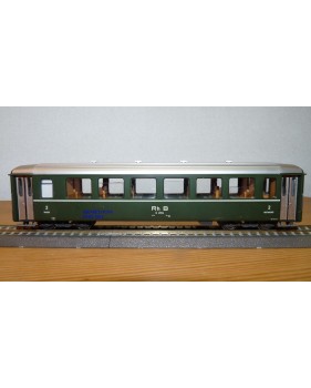 Voiture métallique à portes centrales AB 1157 Rhb BO