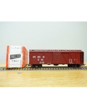 RIVAROSSI  véro  C box / 1, wagon couvert  ( boxcar  ) SEABOARD   neuf  BO