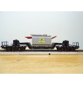Märklin métal 4617.6, Wagon surbaissé EVS DB BO