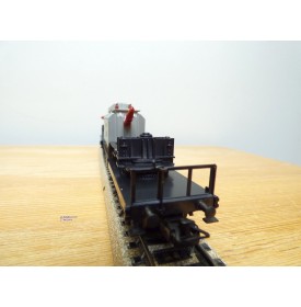 Märklin métal 4617 Wagon surbaissé EVS DB BO