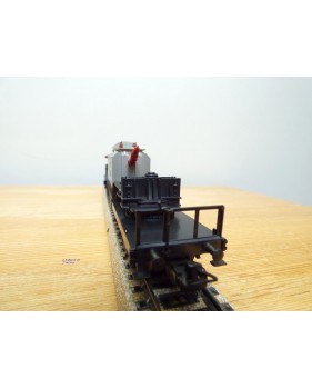 Märklin métal 4617 Wagon surbaissé EVS DB BO