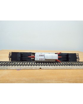 Märklin métal 4617 Wagon surbaissé EVS DB BO