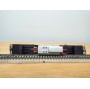 Märklin métal 4617 Wagon surbaissé EVS DB BO