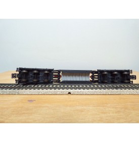 Märklin métal 4617 Wagon surbaissé EVS DB BO