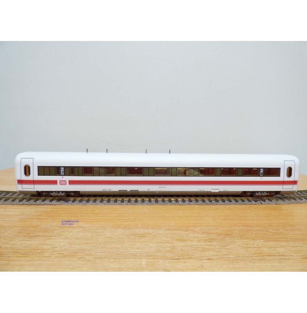 FLEISCHMANN 4445 K , voiture 2 ème Cl. ICE N° : 803 312-4   DB  BO