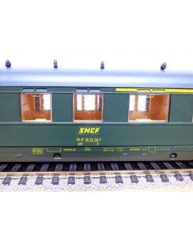 LILIPUT  832 70,  voiture  mixte 1/2 Cl. dite à jupes ( ex Schürzenwagen DR )  SNCF neuf  BO