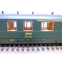 LILIPUT  832 70,  voiture  mixte 1/2 Cl. dite à jupes ( ex Schürzenwagen DR )  SNCF neuf  BO