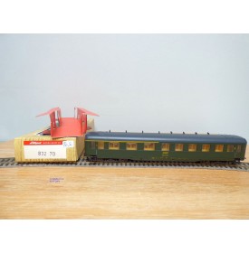 LILIPUT  832 70,  voiture  mixte 1/2 Cl. dite à jupes ( ex Schürzenwagen DR )  SNCF neuf  BO