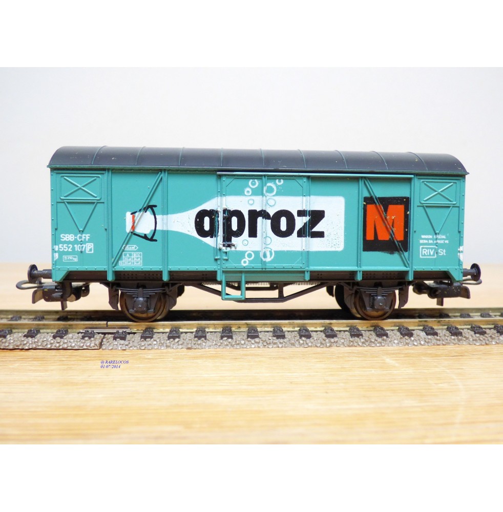 LILIPUT 215 11 Wagon à guérite ancien GÖSSER BIER  ÖBB BO