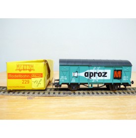 LILIPUT 229, wagon couvert APROZ  SBB BO