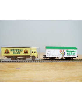 LILIPUT 215 11 Wagon à guérite ancien GÖSSER BIER  ÖBB BO
