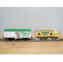LILIPUT 229 18, wagon type Gs et camion Mercedes KÜPPERS KÖLSCH DB BO