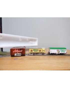 LILIPUT 229 18, wagon type Gs et camion Mercedes KÜPPERS KÖLSCH DB BO