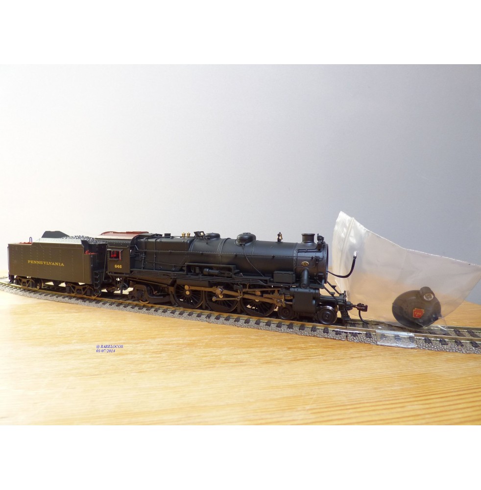 BROADWAY Limited 335, Loco Pacific 462    type K 4  N° : 646   PRR  neuf  BO