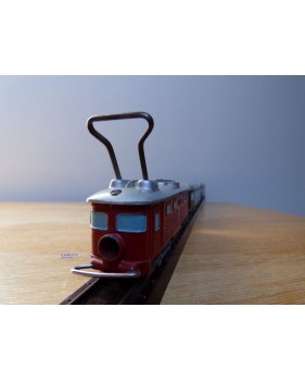 WESA Liliput , coffret SBB : motrice 110, 2 voitures en bois, rails bois et bakélite  SBB   BO