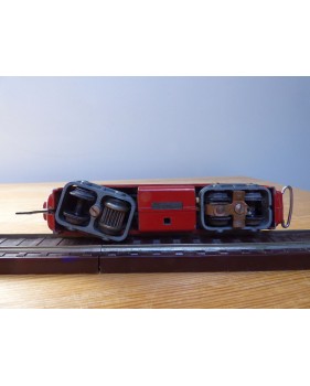 WESA Liliput , coffret SBB : motrice 110, 2 voitures en bois, rails bois et bakélite  SBB   BO