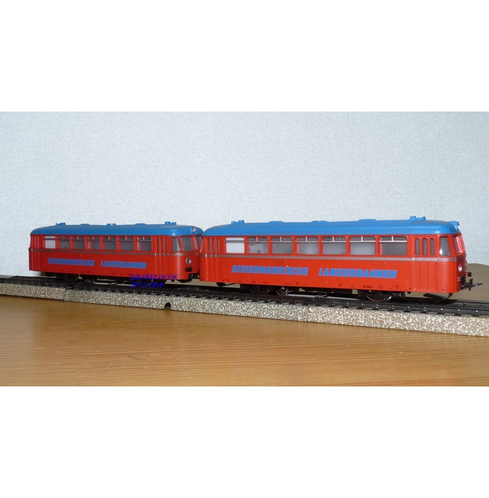 MÄRKLIN 3140 Schienenbus VT 21/ VS 32 Steyrmark BO