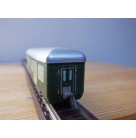 WESA Liliput , coffret SBB : motrice 110, 2 voitures en bois, rails bois et bakélite  SBB   BO