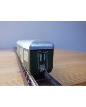 WESA Liliput , coffret SBB : motrice 110, 2 voitures en bois, rails bois et bakélite  SBB   BO