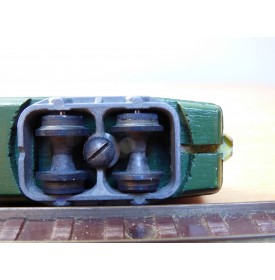 WESA Liliput , coffret SBB : motrice 110, 2 voitures en bois, rails bois et bakélite  SBB   BO