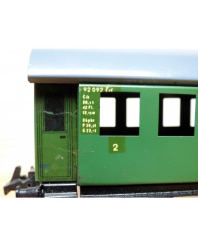 Stadtilm Modellbahnen 108 707, voiture 2 Kl. DR BO