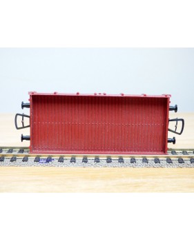 RIVAROSSI  véro C Flat 1 , wagon plat à ranchers  Pennsylvania PRR   