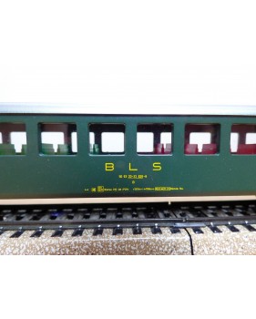 HAG 400 voiture allégée de 2 ème classe SBB BO
