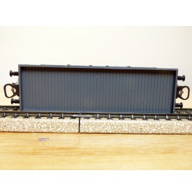 ELECTROTREN  1012, wagon plat chargé d' un char AMX 13   RENFE  BO