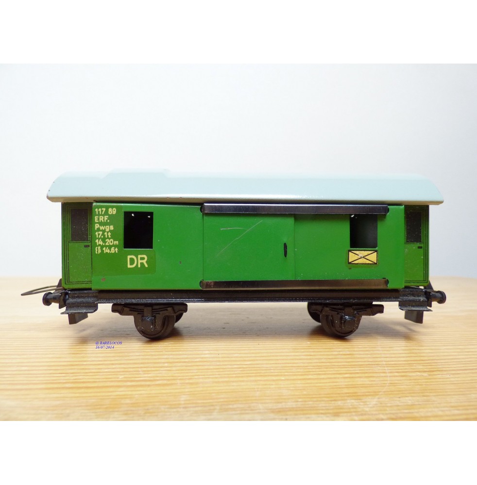 Stadtilm Modellbahnen 108 706, fourgon à bagages  DR  BO