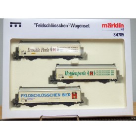 Märklin  84785, coffret 3 wagons FELDSCHLÖSSCHEN  SBB  Neuf  BO