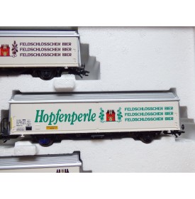 Märklin  84785, coffret 3 wagons FELDSCHLÖSSCHEN  SBB  Neuf  BO