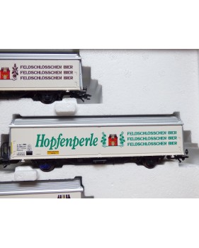 Märklin  84785, coffret 3 wagons FELDSCHLÖSSCHEN  SBB  Neuf  BO