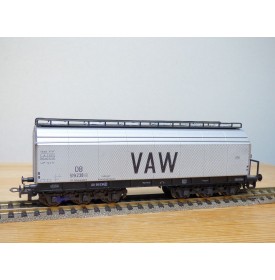 LILIPUT 240 , wagon trémie aluminium  VAW  DB BO