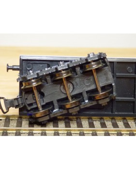LILIPUT 240 , wagon trémie aluminium  VAW  DB BO