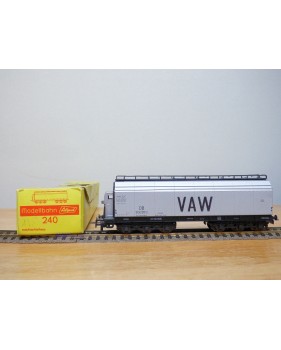 LILIPUT 240 , wagon trémie aluminium  VAW  DB BO