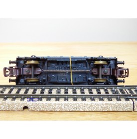 ELECTROTREN  1010, wagon plat chargé d' un MERCEDES UNIMOG et d'un canon    RENFE  BO