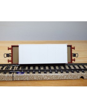 ELECTROTREN  1021, wagon plat  et conteneur 20' Transportes Pou- Prat   RENFE   Neuf  BO