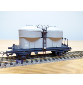 POCHER 311 / 2 , wagon silo spécial pour transport de ciment SBB  BO