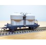 POCHER 311 / 2 , wagon silo special pour transport de ciment SBB