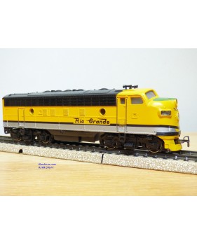 MÄRKLIN  4062, locomotive diesel  Bo Bo F7 A  non motorisée Rio Grande D&RGW    Neuf  BO 