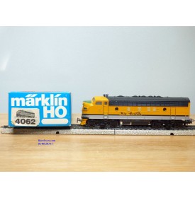 MÄRKLIN  4062, locomotive diesel  Bo Bo F7 A  non motorisée Rio Grande D&RGW    Neuf  BO 