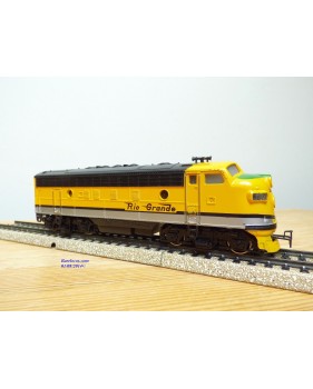 MÄRKLIN  3062, locomotive diesel  Bo Bo F7 A   Rio Grande D&RGW    Neuf  BO 