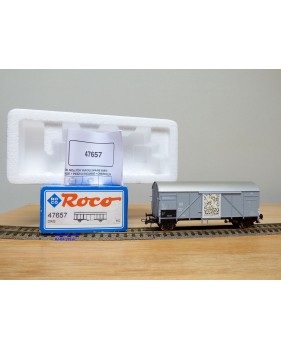 Roco 47657, wagon couvert  type Gmhs  BMW   DRG   neuf   BO